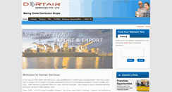 Desktop Screenshot of dartair.net